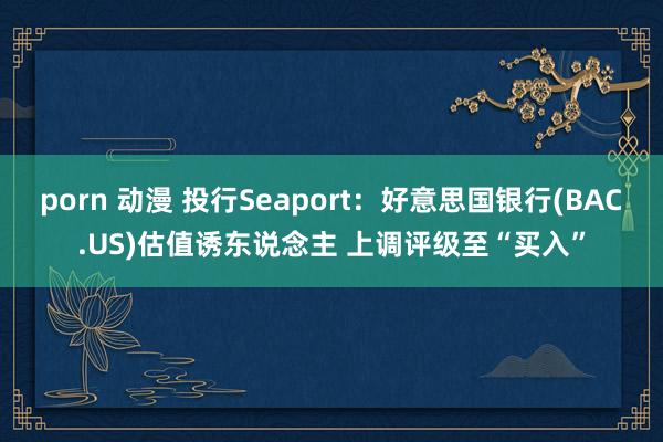 porn 动漫 投行Seaport：好意思国银行(BAC.US)估值诱东说念主 上调评级至“买入”