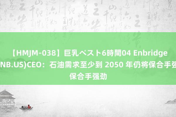 【HMJM-038】巨乳ベスト6時間04 Enbridge (ENB.US)CEO：石油需求至少到 2050 年仍将保合手强劲