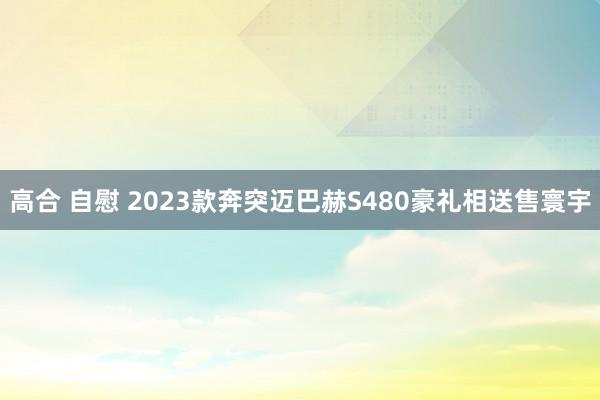 高合 自慰 2023款奔突迈巴赫S480豪礼相送售寰宇